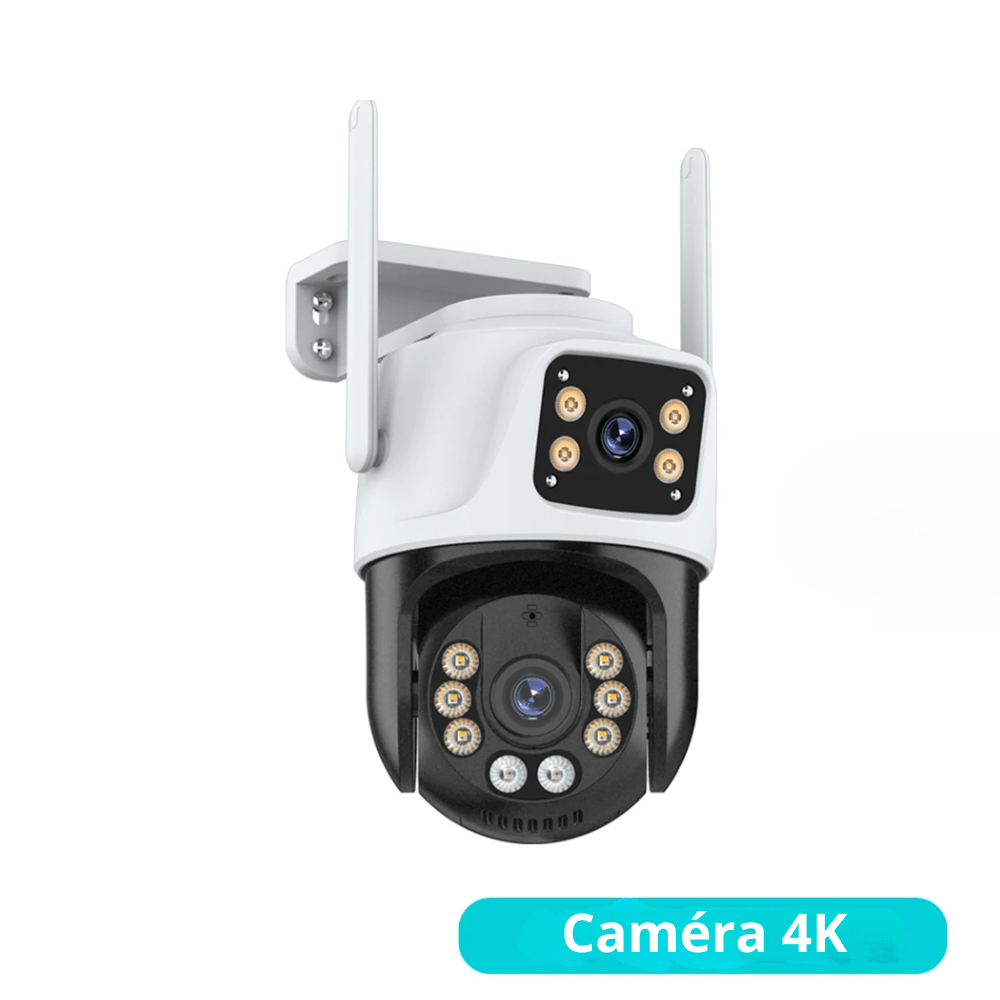 Caméra WiFi 6K Triple objectif & vision nocturne couleur - NovanNex